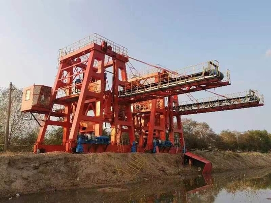 Ketteneimer-Entlader für die Railcar-Kalkstein-Entleerung