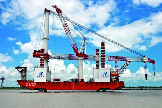 Kohlenstoffstahl-Offshore-Windkraftturm ZfP-gewalzter Prozess