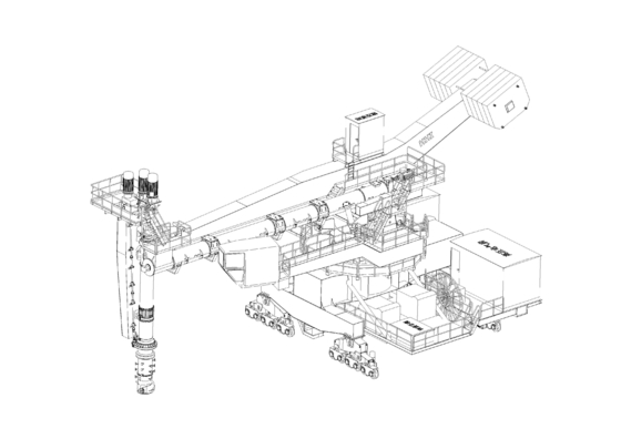 Mobiler Schnecken-Schiffsentlader aus Hafenkohlenstoffstahl 500 T/H - 1500 T/H