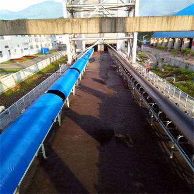Kohlenstoffstahl-Förderband-System für Erz-Kohlen-Korn-Transport-Speicher