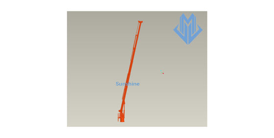 3t30m Teleskopausleger-Marine Crane For Onboard Multi Purpose-Schiff