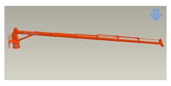 4t30m Marinekran elektrischen hydraulischen Teleskopauslegers für Offshoreservice-Schiff