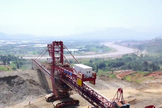 Hochleistungsraupen-Übergangsförderer-materielle Tagebau-Bergwerke