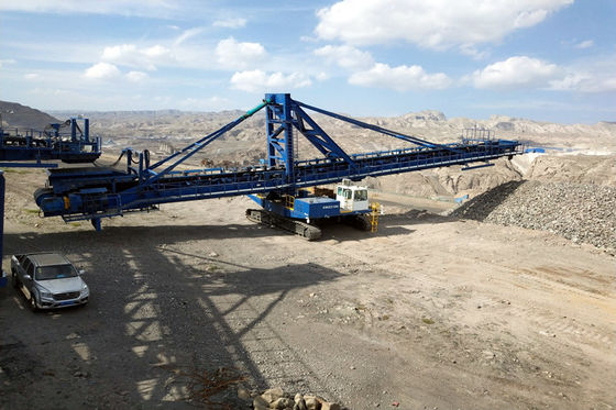 Hochleistungsraupen-Übergangsförderer-materielle Tagebau-Bergwerke