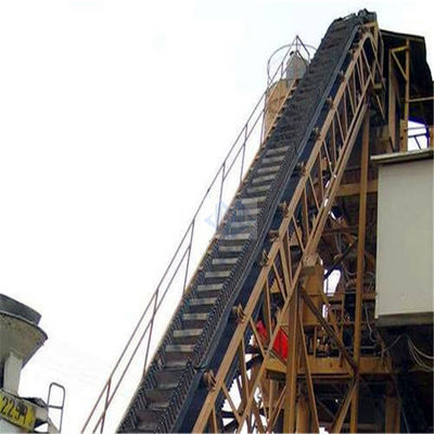 Hohe Neigung angelt Schaber-Förderband-System für den Massenmaterialtransport