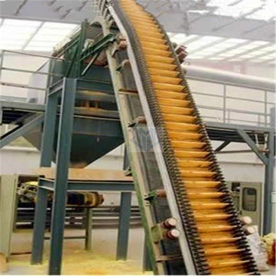 Hohe Neigung angelt Schaber-Förderband-System für den Massenmaterialtransport
