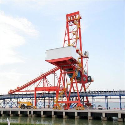 Schienenzupacken-Art Schiffs-Entlader für den Massenmaterialtransport