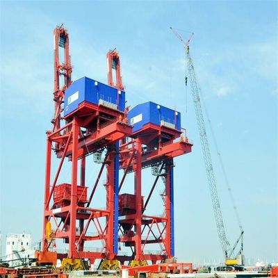Schienenzupacken-Art Schiffs-Entlader für den Massenmaterialtransport