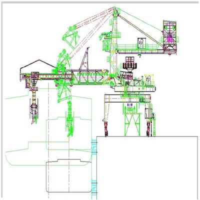 Kontinuitäts-Gurt-Art Schiffs-Lader der Belastbarkeits-4000t/H