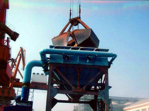 Seehafen-Anschluss Eco-Staubbekämpfungs-Trichter mit Beutelfilter