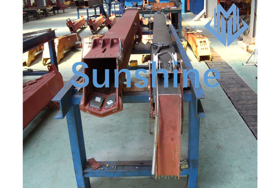 Boommarinekran Sockels des Sockels reparierte Offshorekran des steifen Booms steifen Boommarinekran