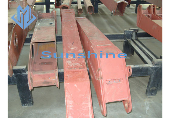 Boommarinekran Sockels des Sockels reparierte Offshorekran des steifen Booms steifen Boommarinekran