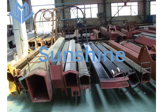 Boommarinekran Sockels des Sockels reparierte Offshorekran des steifen Booms steifen Boommarinekran